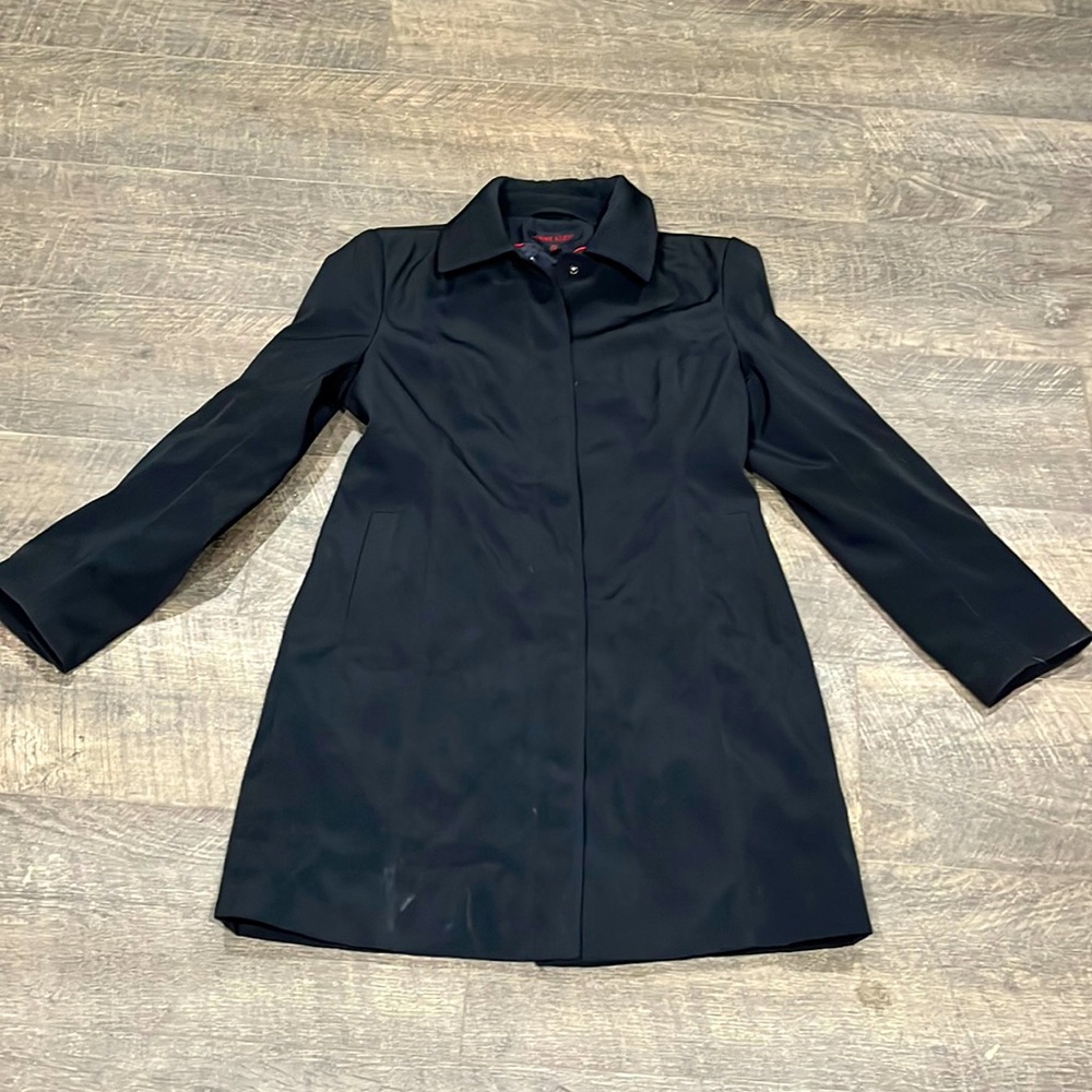 Anne Klein Women’s Button Front Rain Transitional Coat Size Small